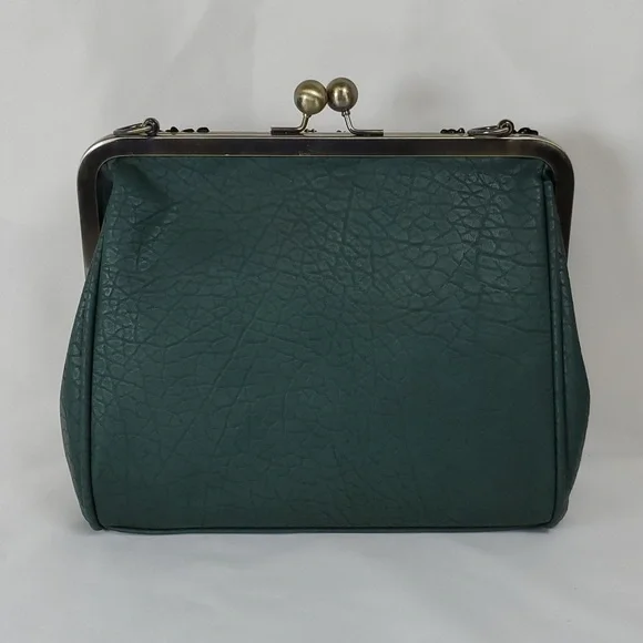 ROUROU Retro Hollow Handbag for Women Leather Shoulder Bag Evening Clutch Bag - Picture 12 of 16